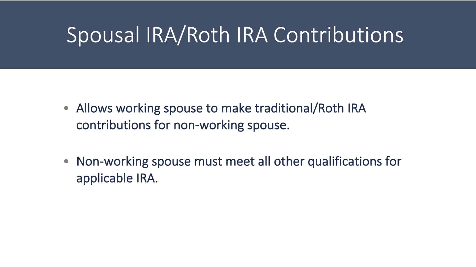 IRA Planning - Slide11
