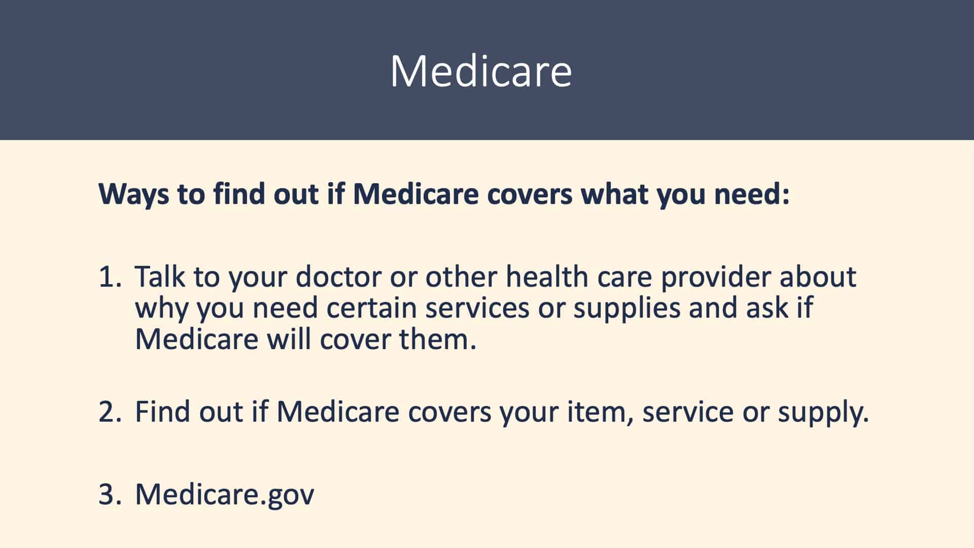 ABCs of Medicare - Slide9