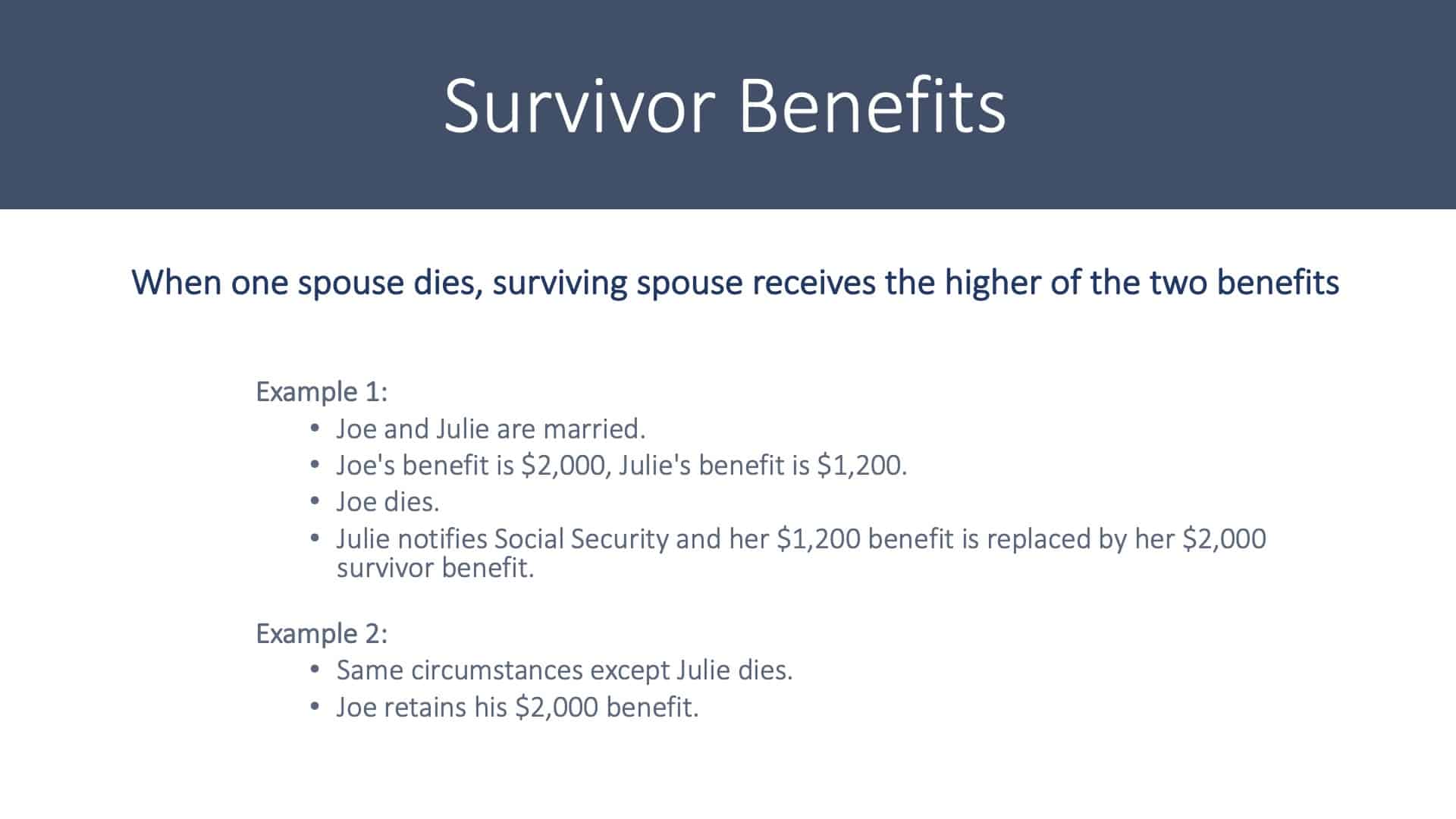 Claiming Social Security - Slide19